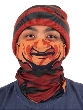 Nightmare On Elm Street Freddy Krueger Scarf  Official Licensed Gaitor NWT